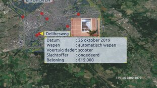 Eindhoven - Gezocht - Liquidaties en poging daartoe in regio Eindhoven onder de loep