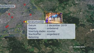 Eindhoven - Gezocht - Liquidaties en poging daartoe in regio Eindhoven onder de loep