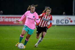 PSV-vrouwen hard onderuit tegen Barcelona