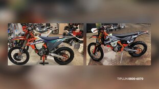 Gezocht: Diefstal crossmotoren Eindhoven