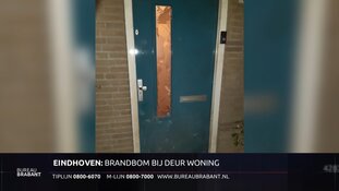Gezocht: Brandbom bij woning