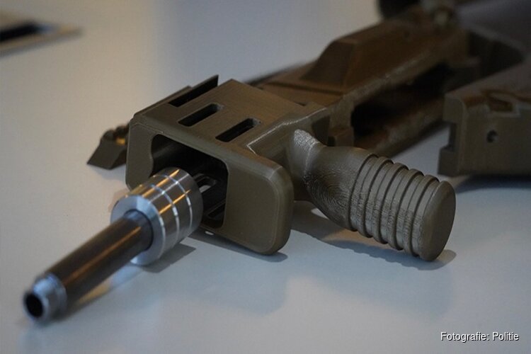 Politie constateert toename 3D-geprinte wapens