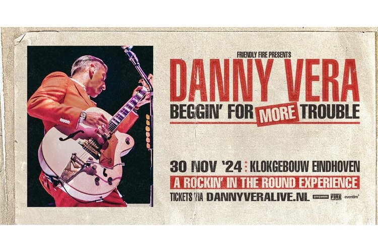 Danny Vera in the round in Klokgebouw Eindhoven