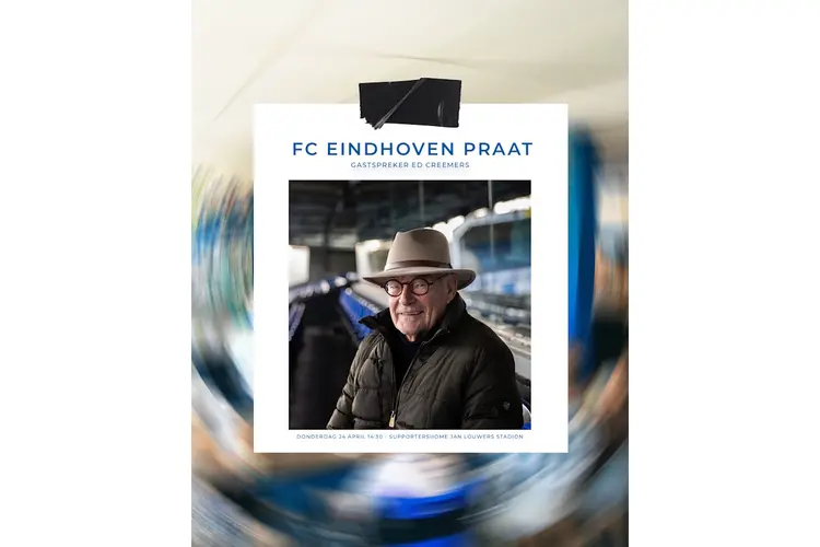 Mister FC Eindhoven Ed Creemers te gast bij FC Eindhoven Praat