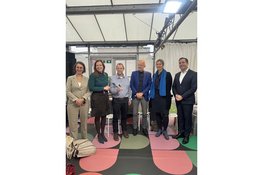 Deltacommissaris bezoekt Dutch Design Week: water letterlijk in goede handen