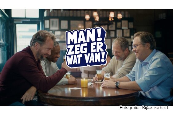 Landelijke campagne ‘Man, zeg er wat van!’ nu ook te zien in horeca in Eindhoven