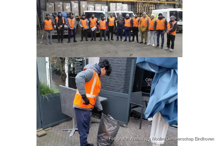 Ahmadiyya Moslim Gemeenschap Eindhoven organiseert nieuwjaarsopruimactie