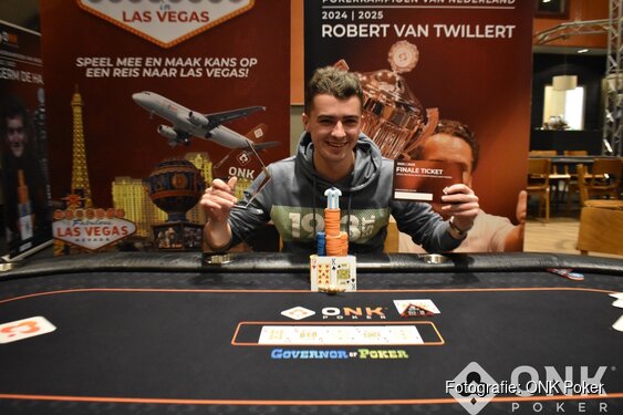 Michael van Wanrooij uit Best kwalificeert zich voor de finale ONK!