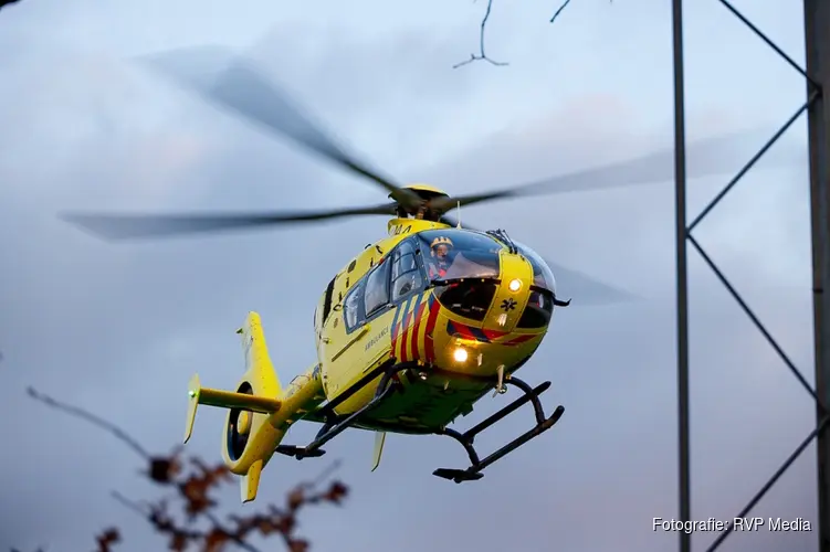 Zwaargewonde bij ongeval op N279 in Aarle-Rixtel, traumahelikopter gealarmeerd