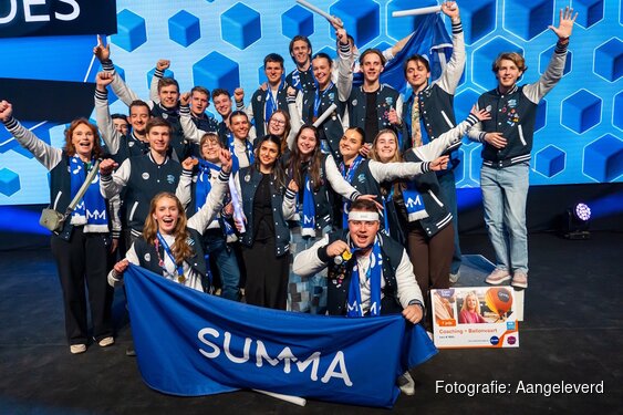 Summa-studenten winnen zeven medailles bij nationale vakwedstrijden