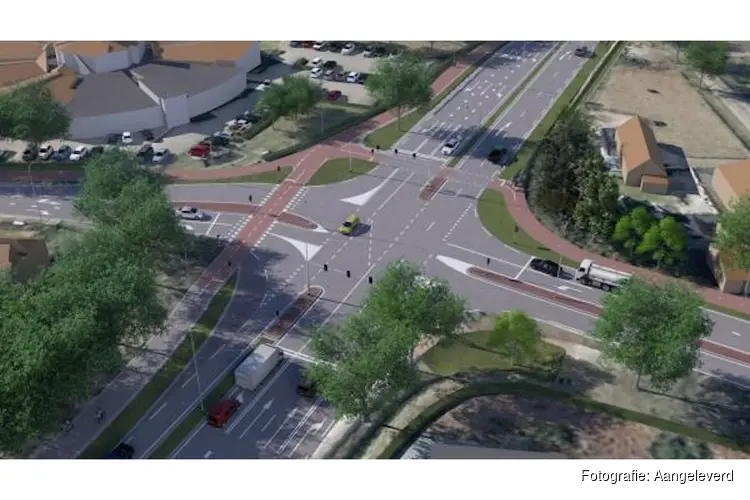 Provincie presenteert ontwerp van sterk verbeterde N284 tussen Reusel en Hapert