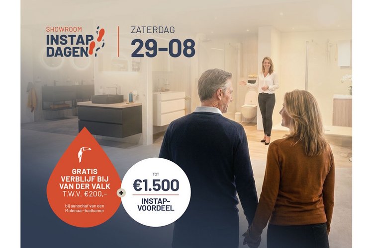 Badkamerspecialist Molenaar houdt Instapdagen in Best